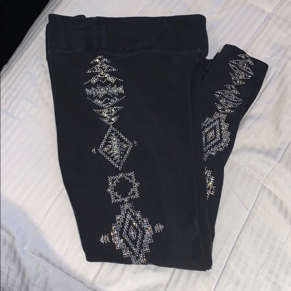 PINK Side Studded Legging Full Length